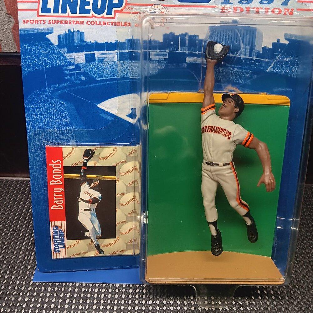 1997 Starting Lineup Barry Bonds Sports Action Figure Unopened Box